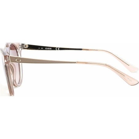 Unisex-Sonnenbrille Shine Inline Guess F Braun Hellbraun Ø 53 mm