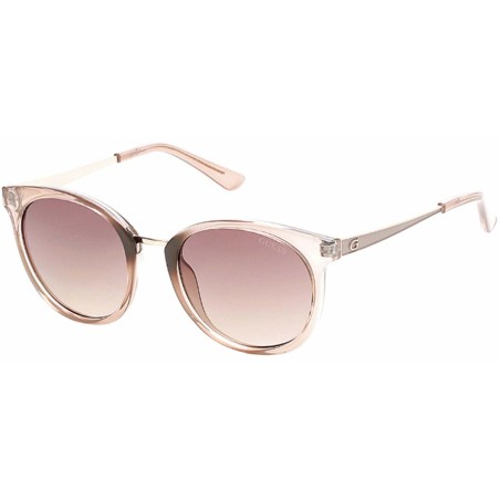 Unisex-Sonnenbrille Shine Inline Guess F Braun Hellbraun Ø 53 mm