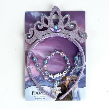 Kit de Joyería Frozen Azul 3 Piezas