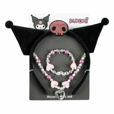Jewellery Kit Hello Kitty Black 3 Pieces
