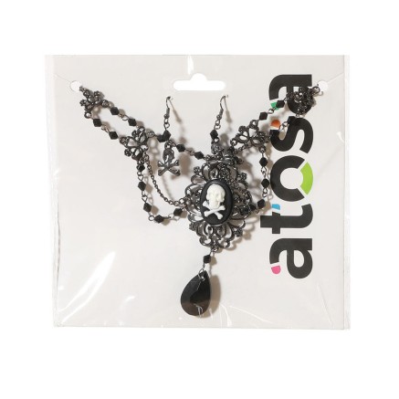 Ketting met bijpassende oorbellen 2