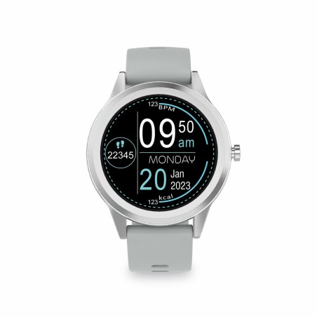 Smartwatch KSIX Globe Zilverkleurig
