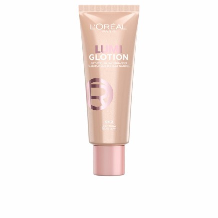 Prebase de Maquillaje L'Oreal Make Up LUMI GLOTION Nº 90 Light glow 4