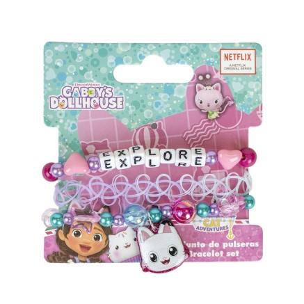 Pulsera Niña Gabby's Dollhouse 3 Piezas 2