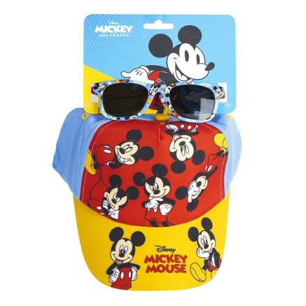 Occhiali da Sole per Bambini Mickey Mouse 51 cm Berretto