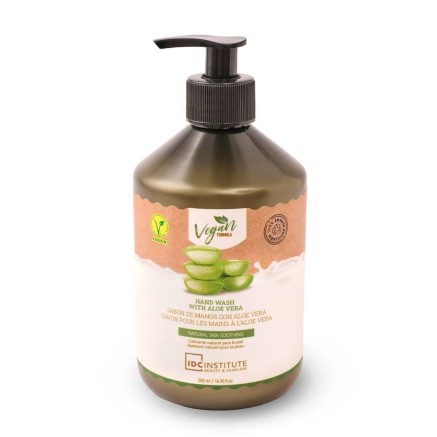 Handzeep met dispenser IDC Institute ALOE VERA 500 ml Aloë Vera