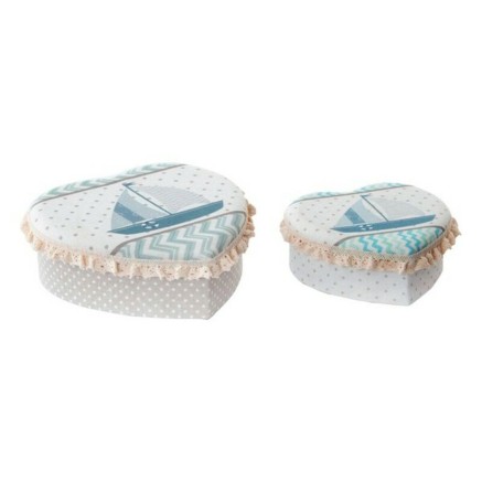 Doos-Juwelenkistje DKD Home Decor 8424001396207 Acryl Karton 19 x 10 x