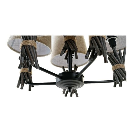 Ceiling Light DKD Home Decor Polyester Metal (55 x 55 x 100 cm) 2