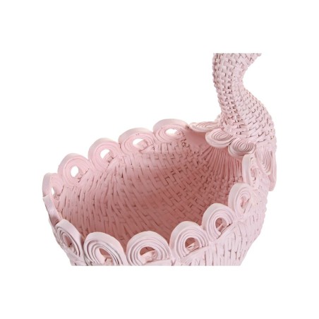 Valet Tray DKD Home Decor Resin Aluminium Romantic 23 x 14,3 x 23 cm (
