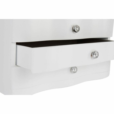 Box-Schmuckkästchen DKD Home Decor 27 x 18 x 16 cm Weiß Holz MDF
