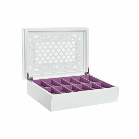 Box-Schmuckkästchen DKD Home Decor Uhren 29 x 20 x 9,5 cm Kristall Li