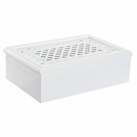 Box-Schmuckkästchen DKD Home Decor Uhren 29 x 20 x 9,5 cm Kristall Li