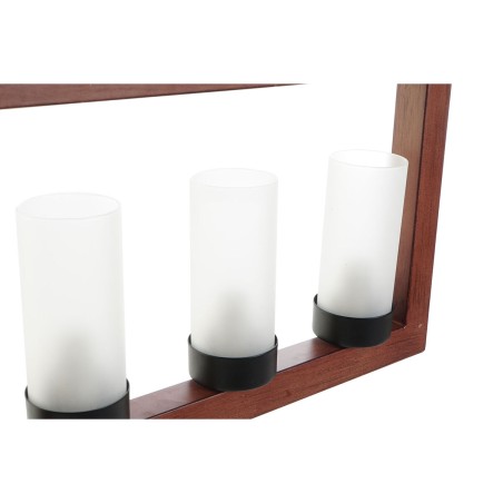 Lampadario DKD Home Decor 25W Cristallo Marrone Alluminio 220 V (52 x