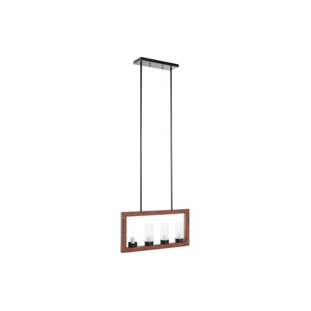Lampadario DKD Home Decor 25W Cristallo Marrone Alluminio 220 V (52 x