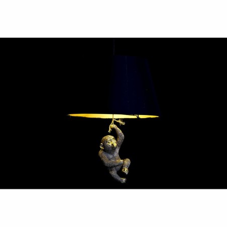 Lampadario DKD Home Decor 35,5 x 35,5 x 51 cm Dorato Resina Coloniale