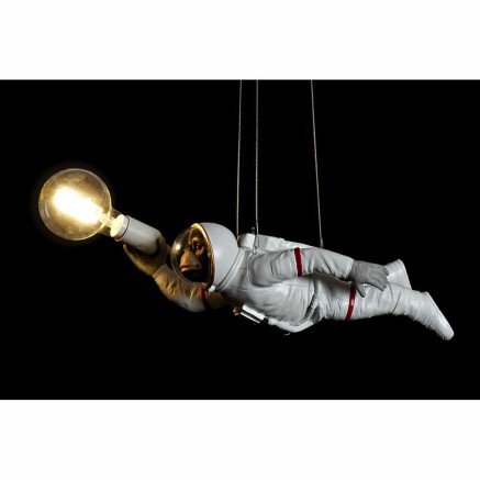 Suspension DKD Home Decor Noir Blanc Résine 220 V 50 W (46 x 14.5 x 2 2