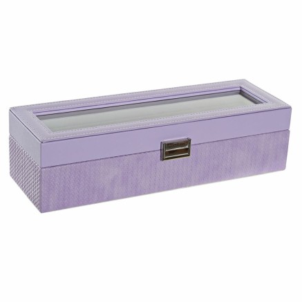 Boîte à bijoux DKD Home Decor 8424001859894 33 x 11 x 9 cm Verre Lil