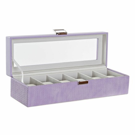 Boîte à bijoux DKD Home Decor 8424001859894 33 x 11 x 9 cm Verre Lil 2