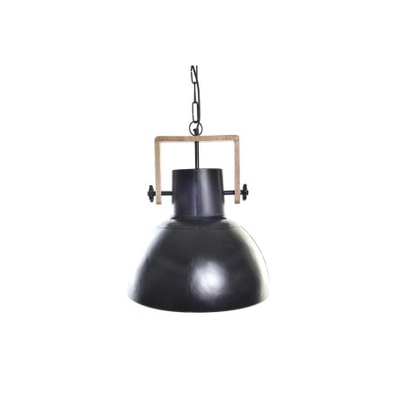 Deckenlampe DKD Home Decor Braun Schwarz Metall Mango-Holz 50 W 40 x 4