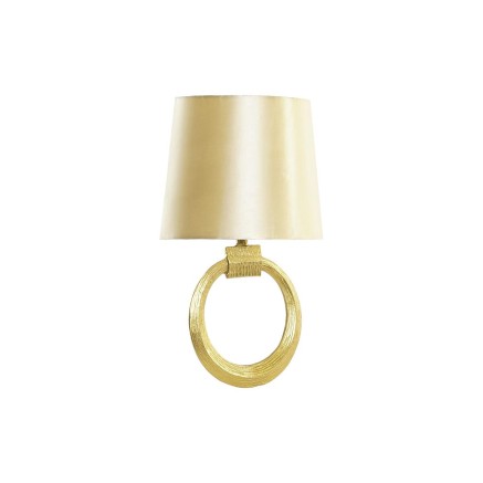 Lámpara de Pared DKD Home Decor Dorado Poliéster Aluminio 220 V 50 W