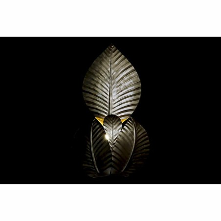 Wall Lamp DKD Home Decor Golden Metal 220 V 50 W Leaf of a plant (37 x