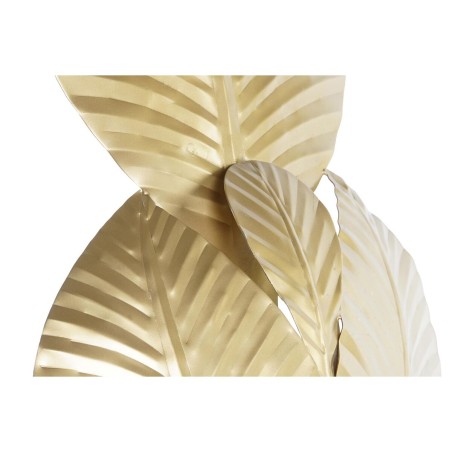 Wall Lamp DKD Home Decor Golden Metal 220 V 50 W Leaf of a plant (37 x