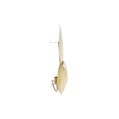 Wall Lamp DKD Home Decor Golden Metal 220 V 50 W Leaf of a plant (37 x