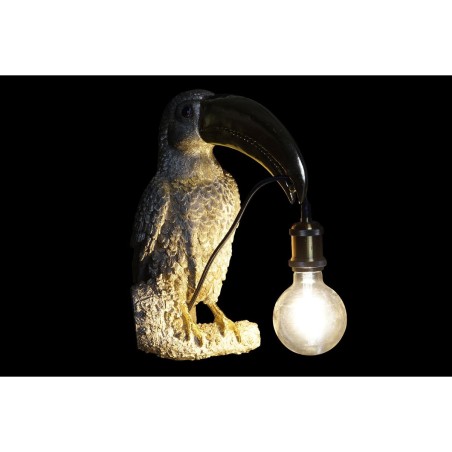 Applique DKD Home Decor Doré Blanc Résine 220 V 50 W (26 x 19,5 x 44