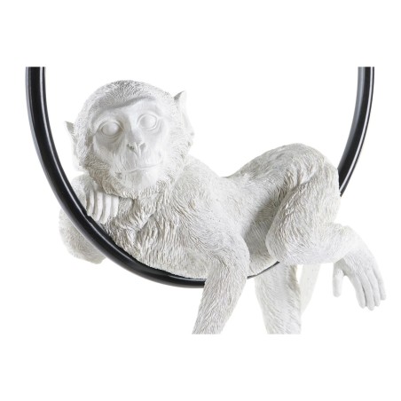 Suspension DKD Home Decor Blanc Doré Métal Résine 50 W 29,5 x 20 x