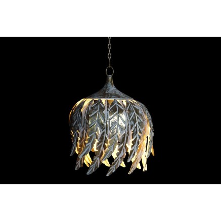 Plafondlamp DKD Home Decor Grijs 220 V 50 W (33 x 33 x 40 cm) 2