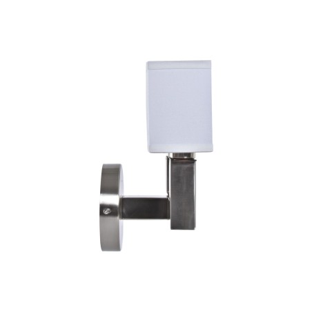 Wall Lamp DKD Home Decor Silver Metal Polyester White 220 V 40 W (25 x