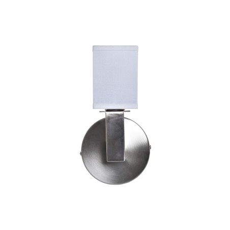 Applique DKD Home Decor Argenté Métal Polyester Blanc 220 V 40 W (12