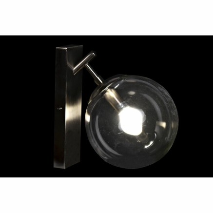 Applique DKD Home Decor 25W Verre Argenté Métal 220 V (20 x 25 x 27 2