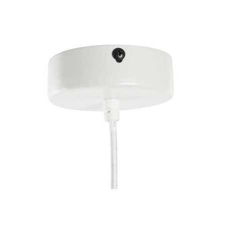 Ceiling Light DKD Home Decor Metal White Light brown Rattan 50 W (30 x