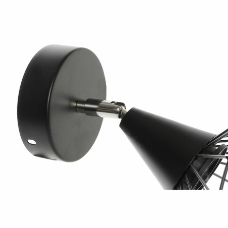 Lampada da Parete DKD Home Decor Nero Metallo 50 W 220 V Città 21 x 2