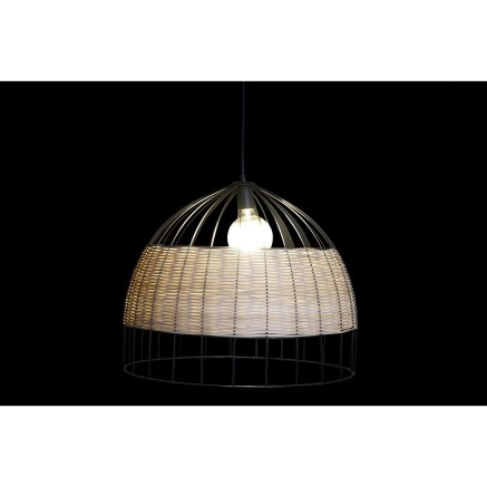 Ceiling Light DKD Home Decor Brown Black Metal 50 W 50 x 50 x 42 cm 2