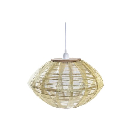 Lampadario DKD Home Decor Naturale Dorato Marrone Bambù 50 W (42 x 42