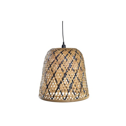Lámpara de Techo DKD Home Decor Negro Marrón 220 V 50 W (41 x 41 x 3