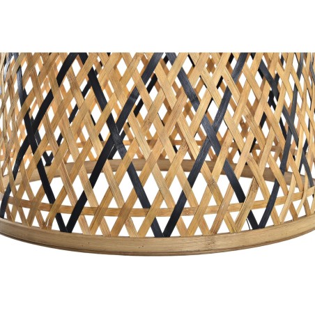Lámpara de Techo DKD Home Decor Negro Marrón 220 V 50 W (41 x 41 x 3