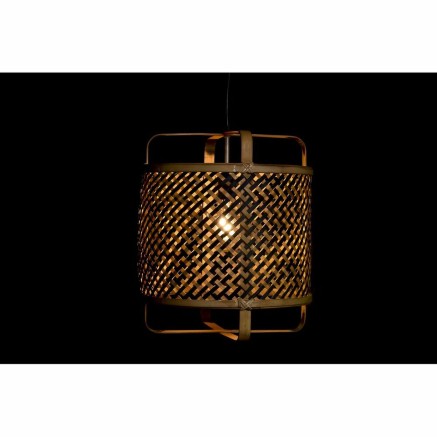 Suspension DKD Home Decor Noir Marron 220 V 50 W (36 x 36 x 48 cm) 2