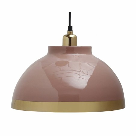 Plafondlamp DKD Home Decor 33 x 33 x 24 cm Roze Metaal Lila 50 W (2 St