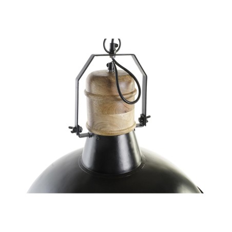 Ceiling Light DKD Home Decor 52 x 52 x 57 cm Black Brown Iron Mango wo