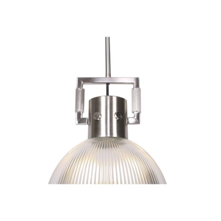 Lampadario DKD Home Decor Nero Argentato Metallo Cristallo 25,4 x 25,4