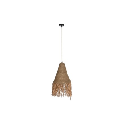 Deckenlampe DKD Home Decor natürlich Eisen 50 W Jute (44 x 44 x 67 cm