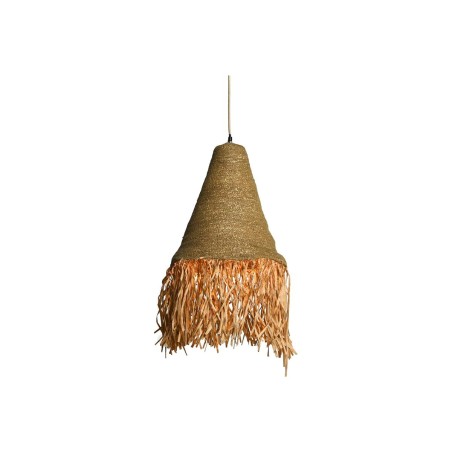 Deckenlampe DKD Home Decor natürlich Eisen 50 W Jute (44 x 44 x 67 cm