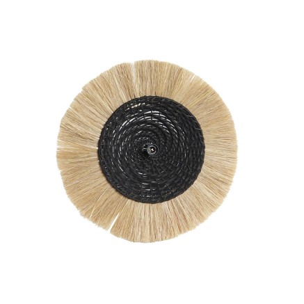 Wandleuchte DKD Home Decor natürlich Schwarz Kolonial Eisen 220 V 25