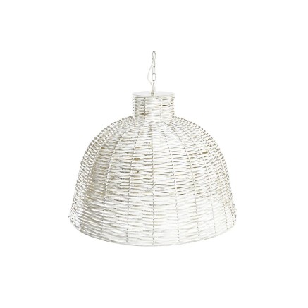 Lámpara de Techo DKD Home Decor Blanco Dorado Hierro 50 W 51 x 51 x 3