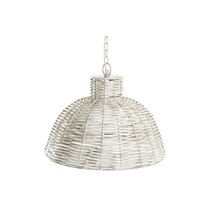 Lámpara de Techo DKD Home Decor 38 x 28 x 24 cm Dorado Blanco Hierro