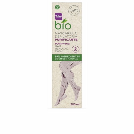 Cera Depilatoria Corporal Taky Bio Natural 0% Purifying 200 ml