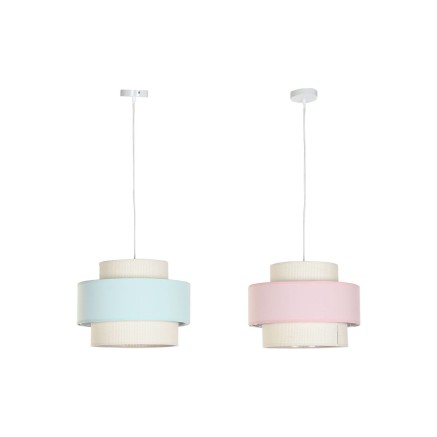 Plafondlamp DKD Home Decor 40 x 40 x 30 cm Groen Licht Roze 50 W (2 St